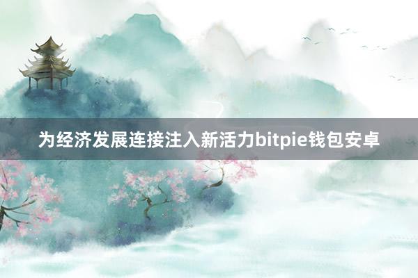 为经济发展连接注入新活力bitpie钱包安卓