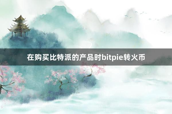 在购买比特派的产品时bitpie转火币