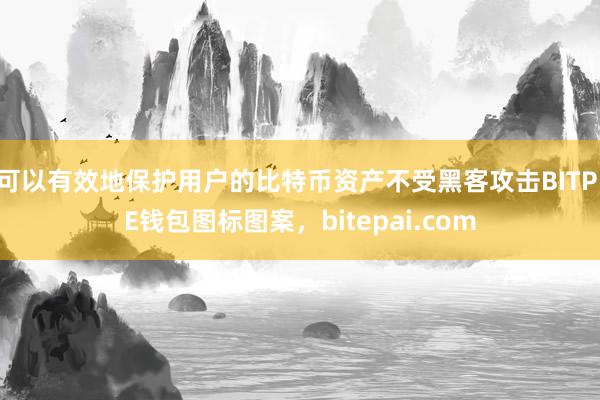 可以有效地保护用户的比特币资产不受黑客攻击BITPIE钱包图标图案，bitepai.com