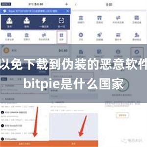 以免下载到伪装的恶意软件bitpie是什么国家