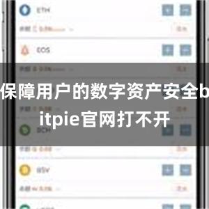 保障用户的数字资产安全bitpie官网打不开