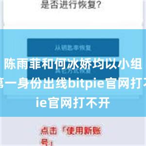 陈雨菲和何冰娇均以小组赛第一身份出线bitpie官网打不开